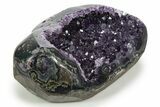 Sparkly Deep-Purple Amethyst Geode - Uruguay #342717-2